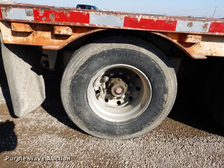 image for item DK5198 1996 Ledwell HT48X102  drop deck trailer