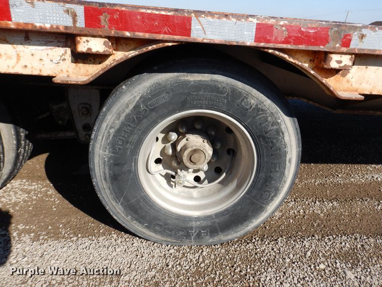 image for item DK5198 1996 Ledwell HT48X102  drop deck trailer