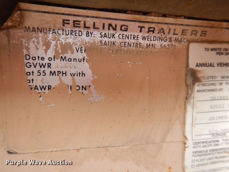 image for item DK5199 1997 Felling  fuel trailer