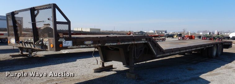 image for item DK5200 1999 Ledwell HT48102  drop deck trailer