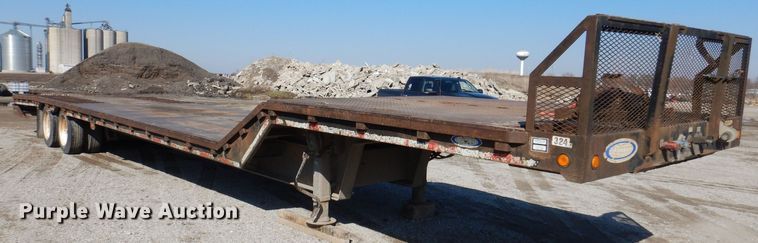 image for item DK5200 1999 Ledwell HT48102  drop deck trailer