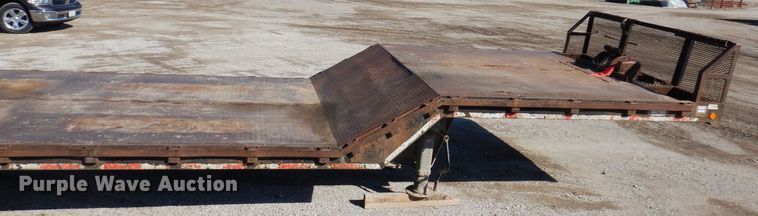 image for item DK5200 1999 Ledwell HT48102  drop deck trailer