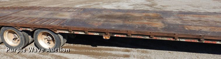 image for item DK5200 1999 Ledwell HT48102  drop deck trailer