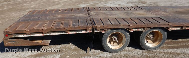 image for item DK5200 1999 Ledwell HT48102  drop deck trailer