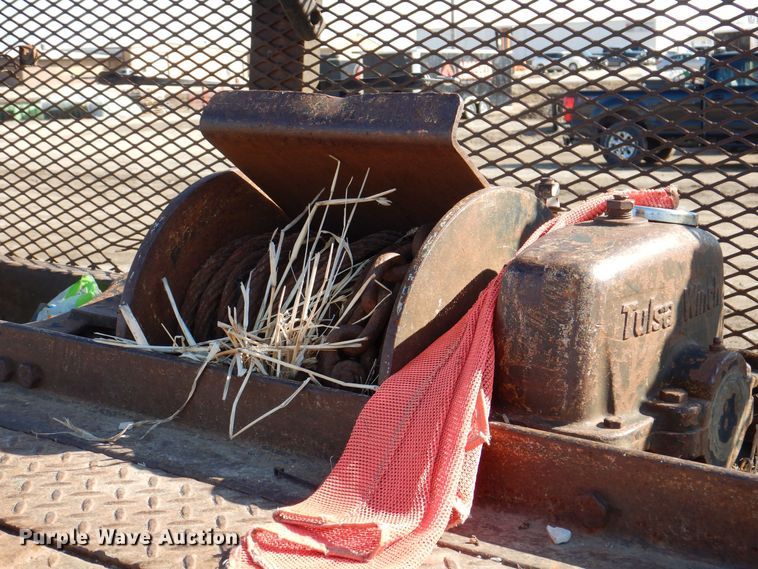 image for item DK5200 1999 Ledwell HT48102  drop deck trailer