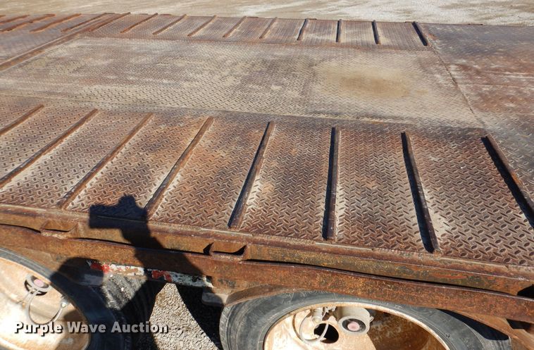 image for item DK5200 1999 Ledwell HT48102  drop deck trailer