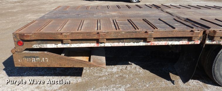 image for item DK5200 1999 Ledwell HT48102  drop deck trailer