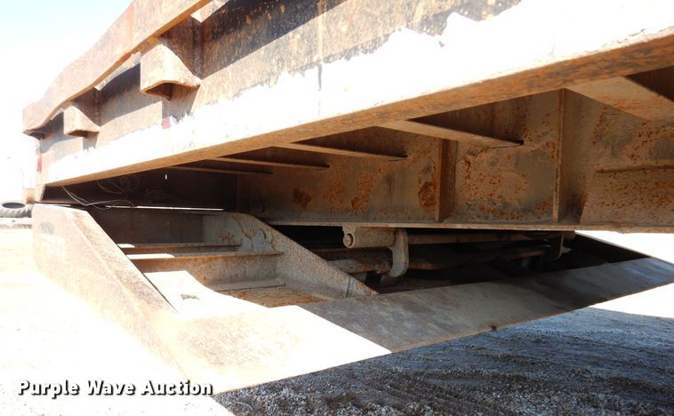 image for item DK5200 1999 Ledwell HT48102  drop deck trailer