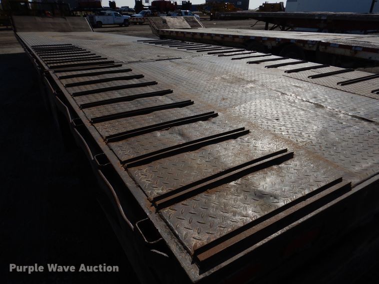 image for item DK5200 1999 Ledwell HT48102  drop deck trailer