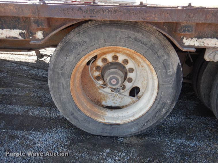 image for item DK5200 1999 Ledwell HT48102  drop deck trailer