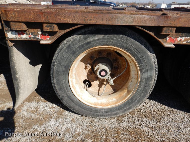 image for item DK5200 1999 Ledwell HT48102  drop deck trailer