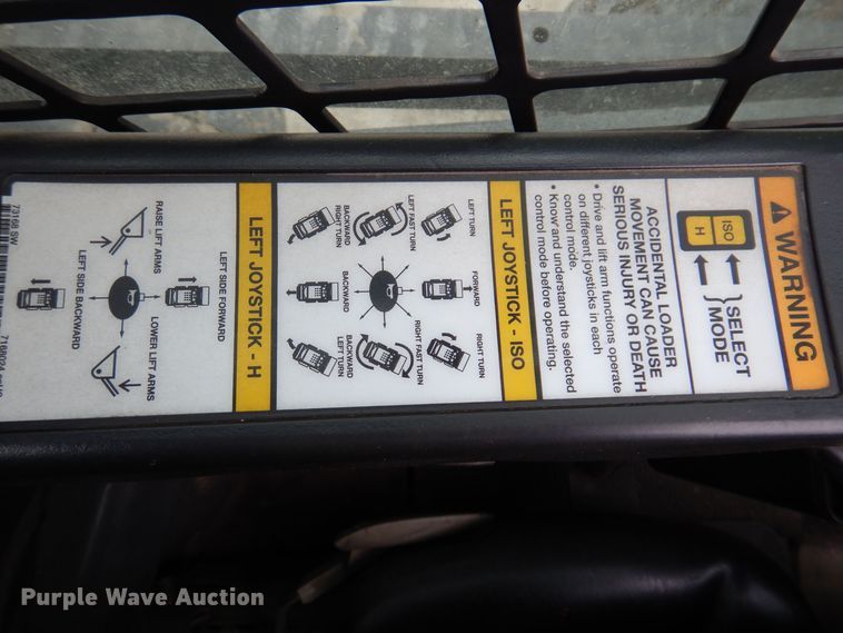 image for item DK5201 2016 Bobcat S750  skid steer loader