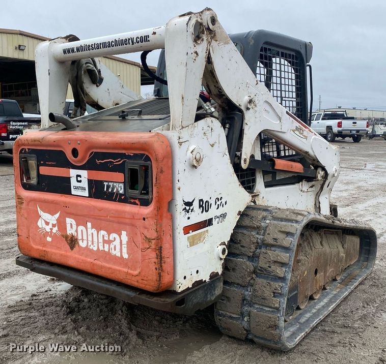 image for item DL7125 2013 Bobcat T770  tracked skid steer loader
