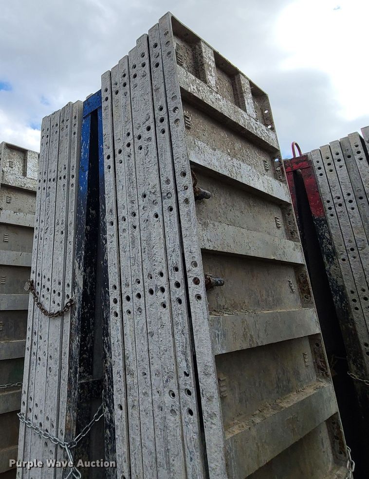image for item DM4930 Approximately 128 Badger aluminum concrete forms