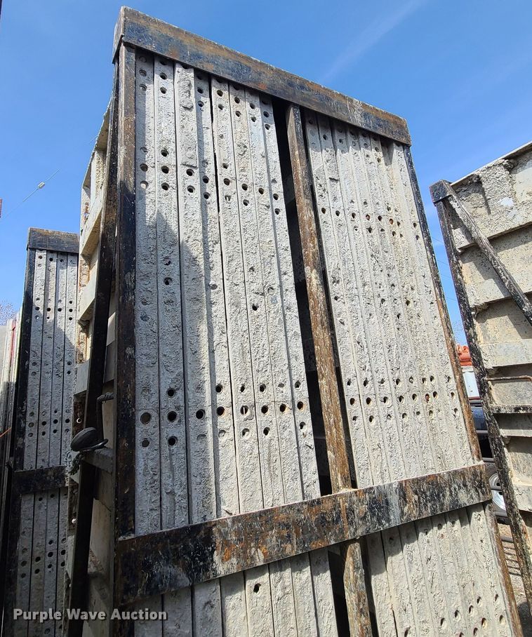 image for item DM4931 Approximately 128 Badger aluminum concrete forms