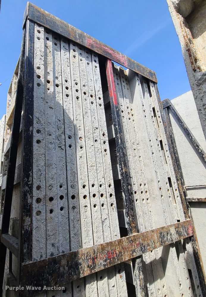 image for item DM4931 Approximately 128 Badger aluminum concrete forms