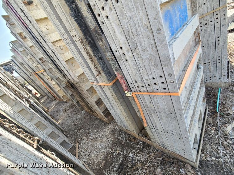 image for item DM4931 Approximately 128 Badger aluminum concrete forms