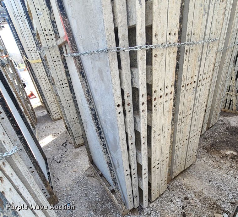 image for item DM4931 Approximately 128 Badger aluminum concrete forms