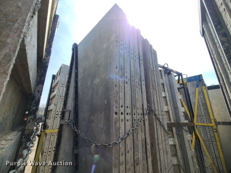 image for item DM4932 (6) cages of Badger aluminum concrete forms