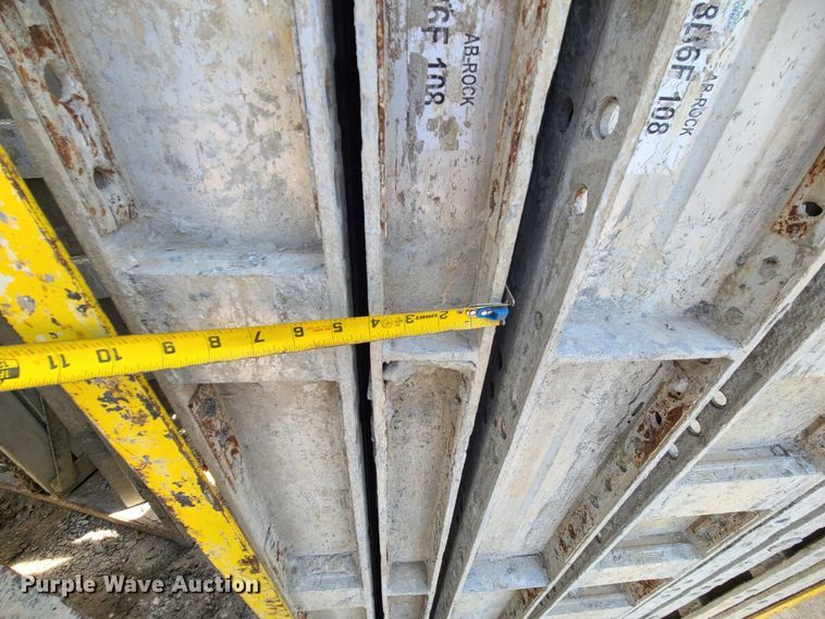 image for item DM4934 (3) cages of Badger aluminum concrete forms