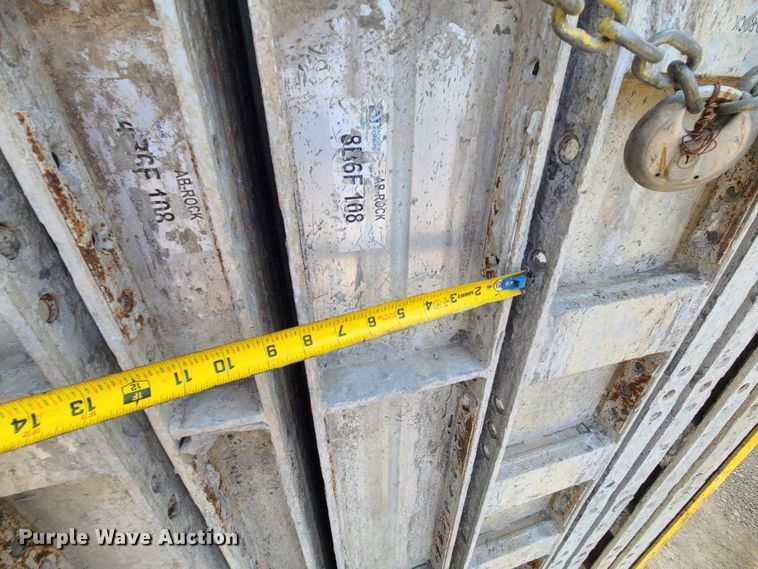 image for item DM4934 (3) cages of Badger aluminum concrete forms