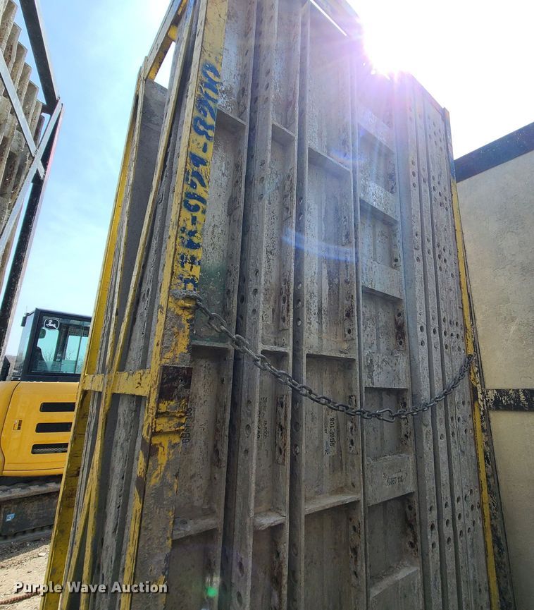 image for item DM4934 (3) cages of Badger aluminum concrete forms