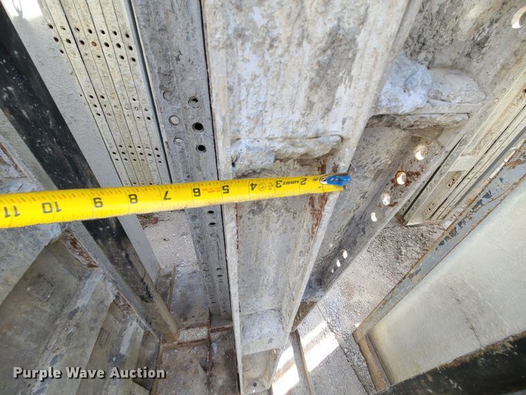 image for item DM4935 (4) cages of Badger aluminum concrete forms