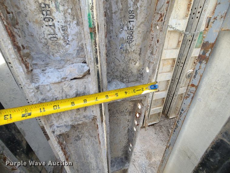 image for item DM4935 (4) cages of Badger aluminum concrete forms