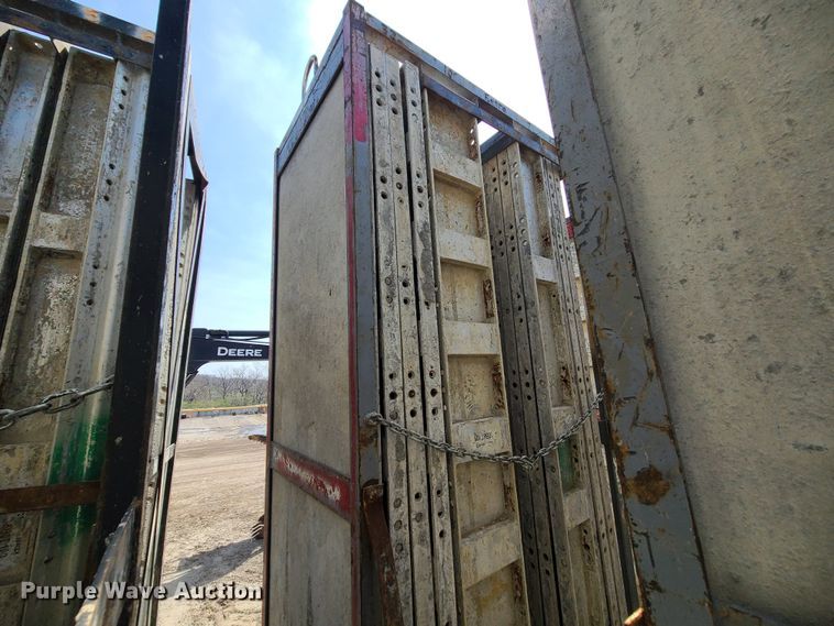 image for item DM4936 (4) cages of Badger aluminum concrete forms