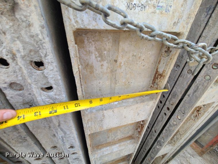 image for item DM4936 (4) cages of Badger aluminum concrete forms