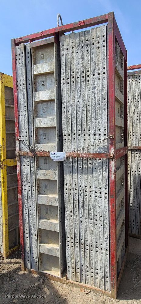 image for item DM4937 (3) cages of Badger aluminum concrete forms