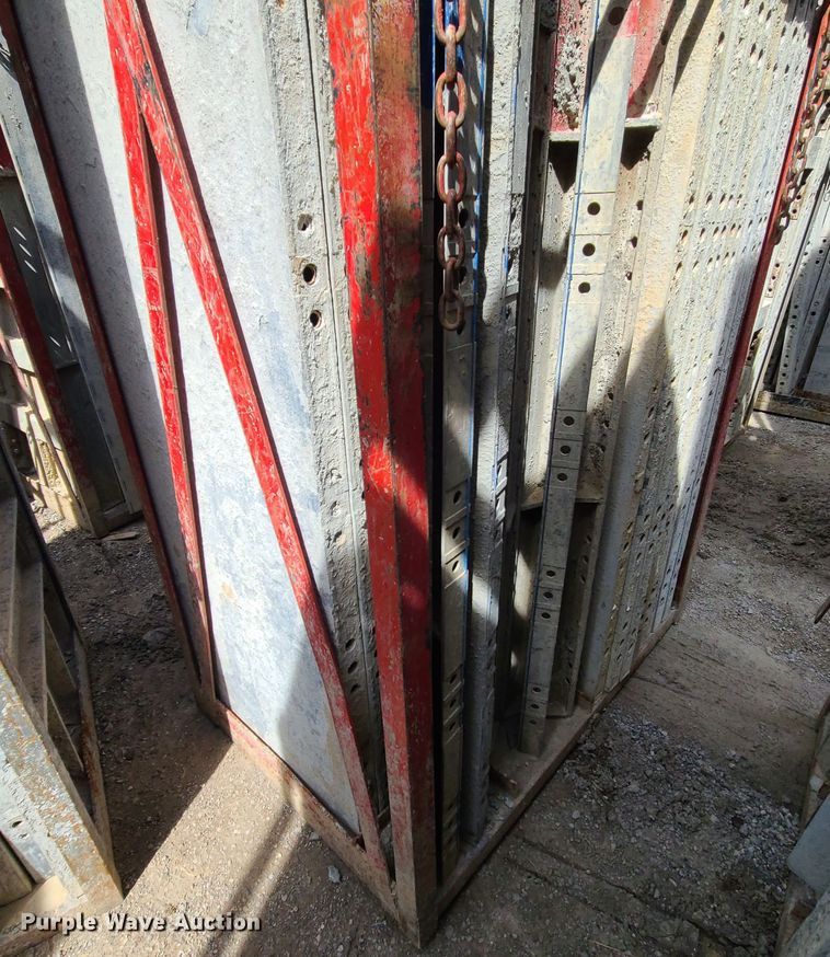 image for item DM4937 (3) cages of Badger aluminum concrete forms