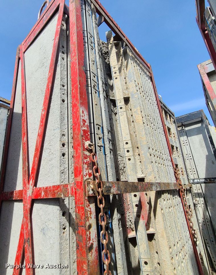 image for item DM4937 (3) cages of Badger aluminum concrete forms