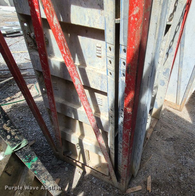 image for item DM4937 (3) cages of Badger aluminum concrete forms