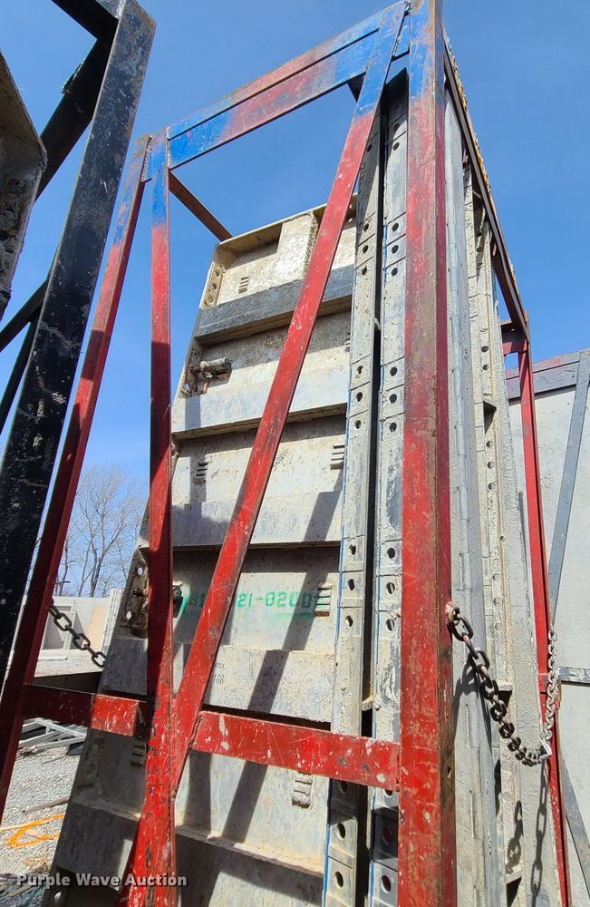 image for item DM4937 (3) cages of Badger aluminum concrete forms