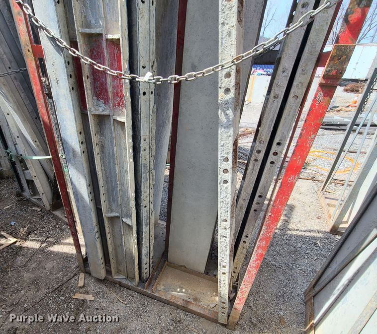 image for item DM4937 (3) cages of Badger aluminum concrete forms