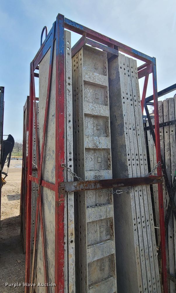 image for item DM4937 (3) cages of Badger aluminum concrete forms