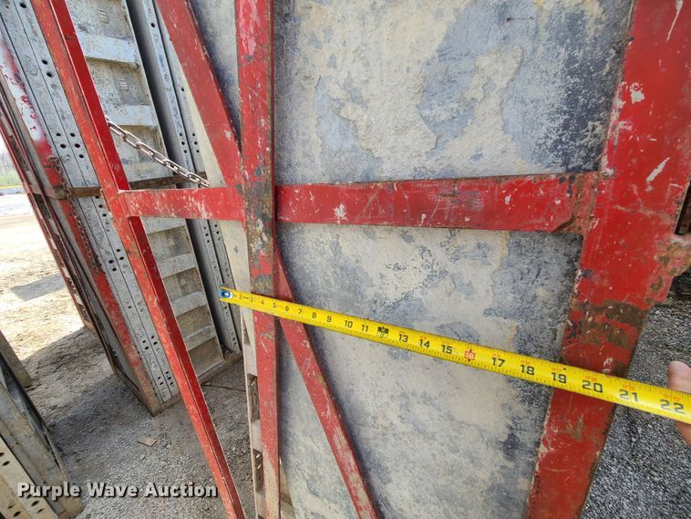 image for item DM4937 (3) cages of Badger aluminum concrete forms