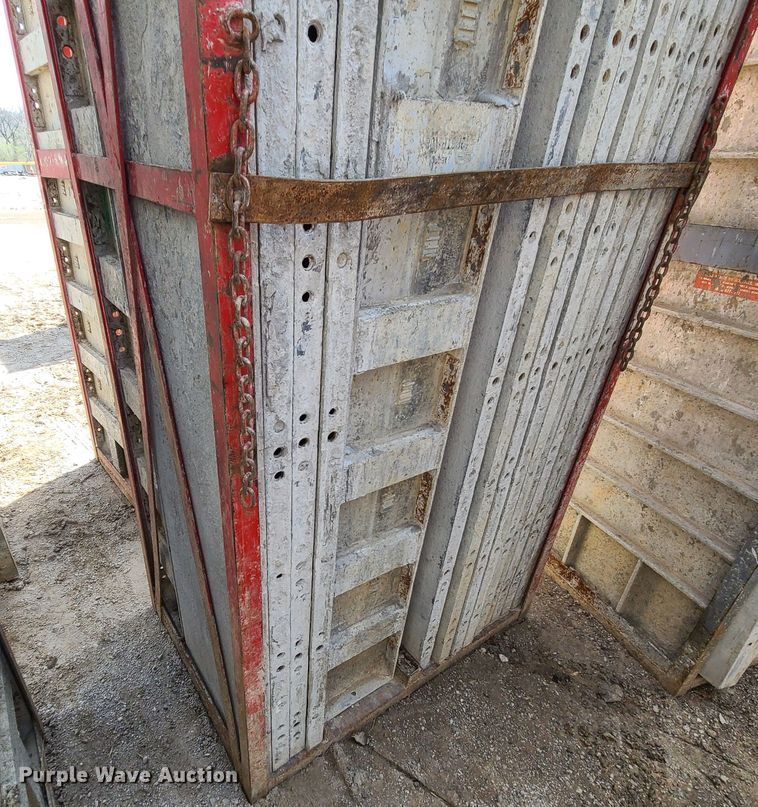 image for item DM4937 (3) cages of Badger aluminum concrete forms