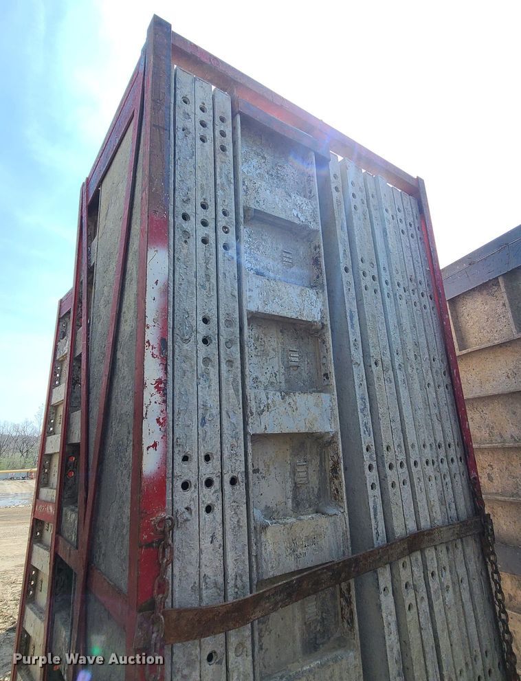 image for item DM4937 (3) cages of Badger aluminum concrete forms