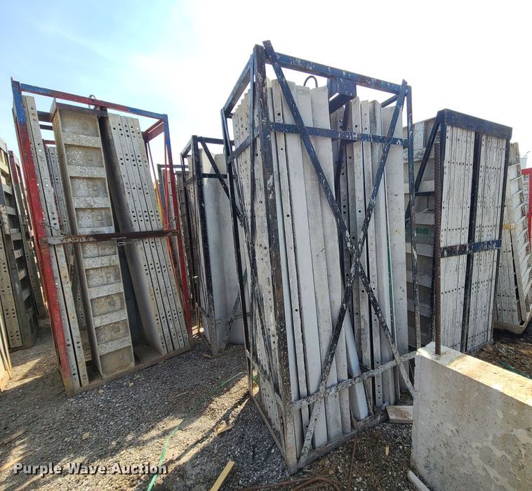 image for item DM4938 (6) cages of Badger aluminum concrete forms