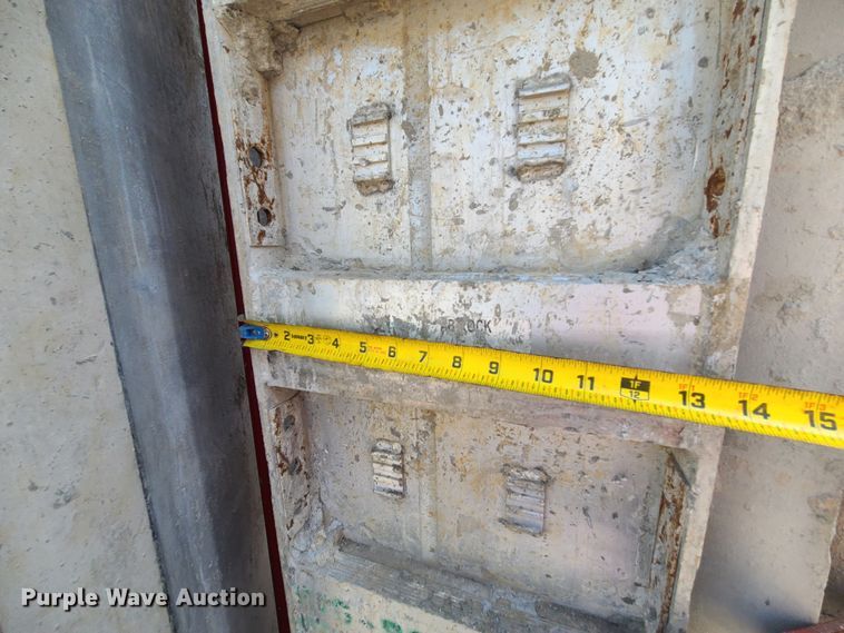 image for item DM4938 (6) cages of Badger aluminum concrete forms