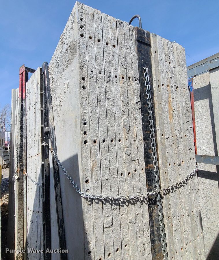 image for item DM4939 Approximately 128 Badger aluminum concrete forms