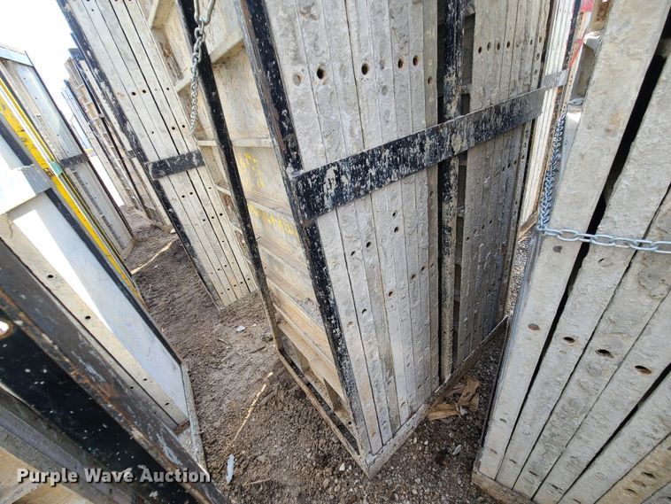 image for item DM4939 Approximately 128 Badger aluminum concrete forms
