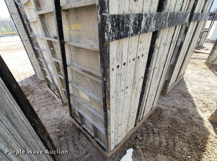 image for item DM4939 Approximately 128 Badger aluminum concrete forms