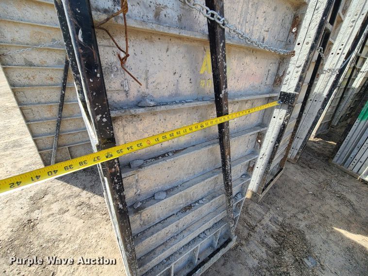 image for item DM4939 Approximately 128 Badger aluminum concrete forms