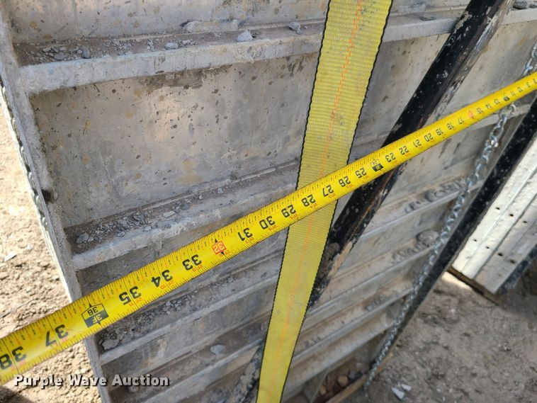 image for item DM4940 Approximately 62 Badger aluminum concrete forms