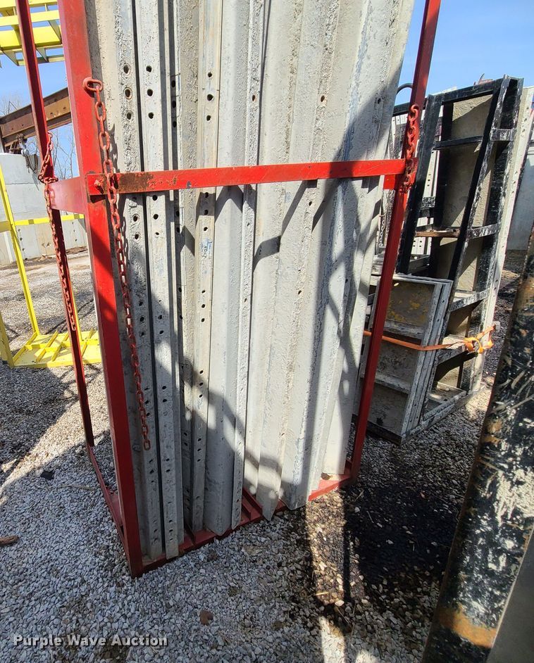 image for item DM4943 (6) cages of Badger aluminum concrete forms