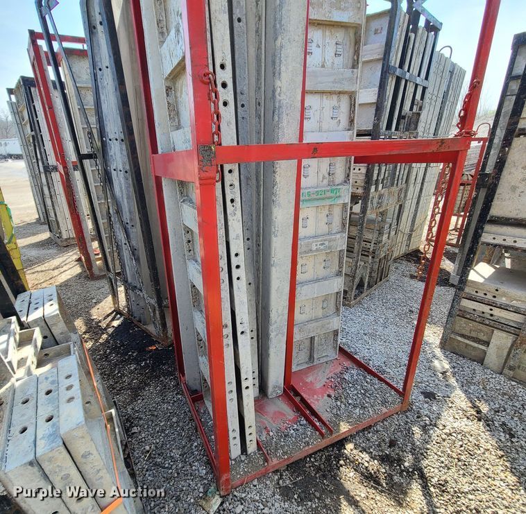 image for item DM4943 (6) cages of Badger aluminum concrete forms