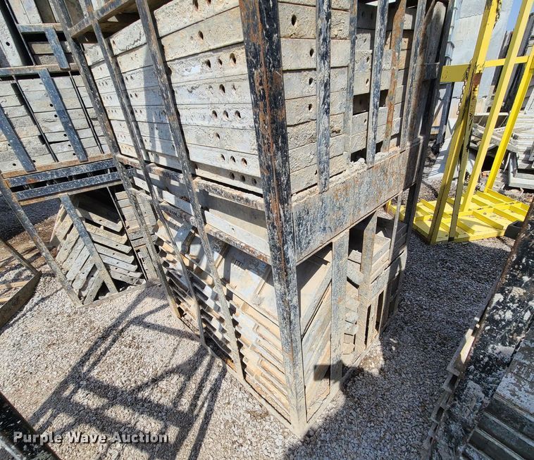 image for item DM4944 (4) cages of Badger aluminum concrete forms